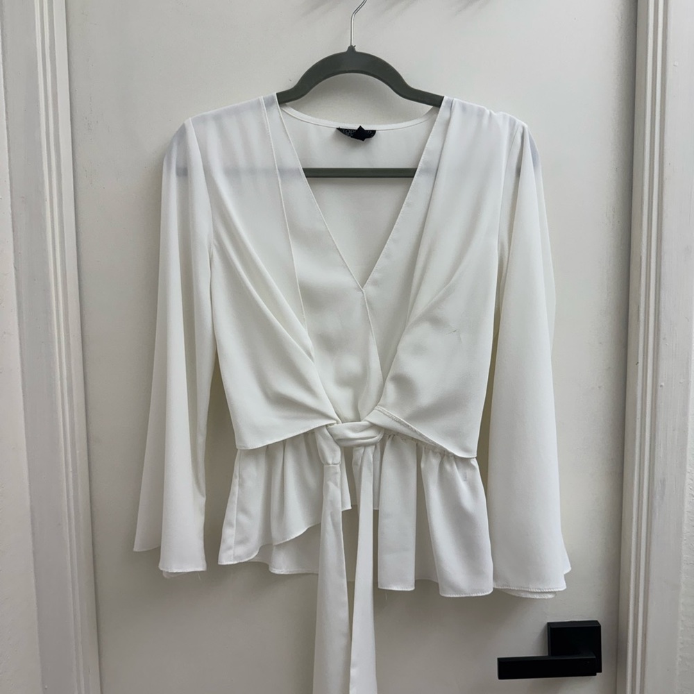 TopShop Wrap top